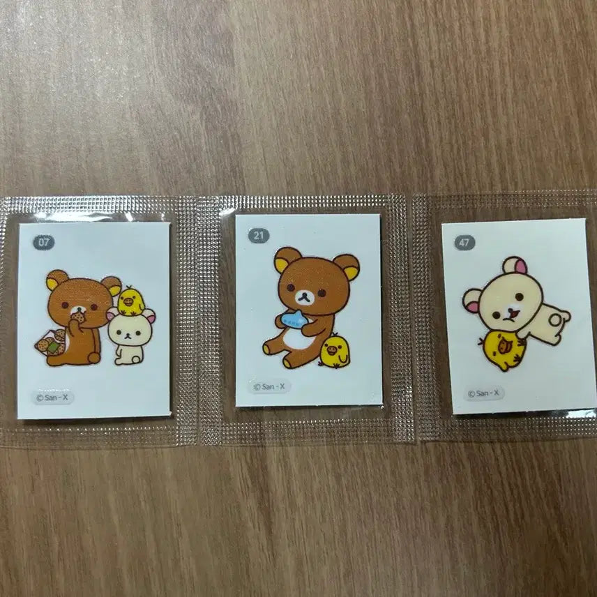 [BUNJANG] Rilakkuma Ttibu Seal Bundle / CU 리락쿠마 띠부씰 일괄
