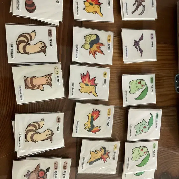 [BUNJANG] Pokemon Sticker Collection / 포켓몬 띠부씰