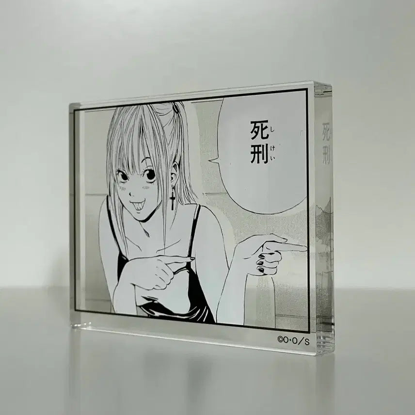 [BUNJANG] Death Note Misa Amane Acrylic Block / 데스노트 미사 아크릴 블럭