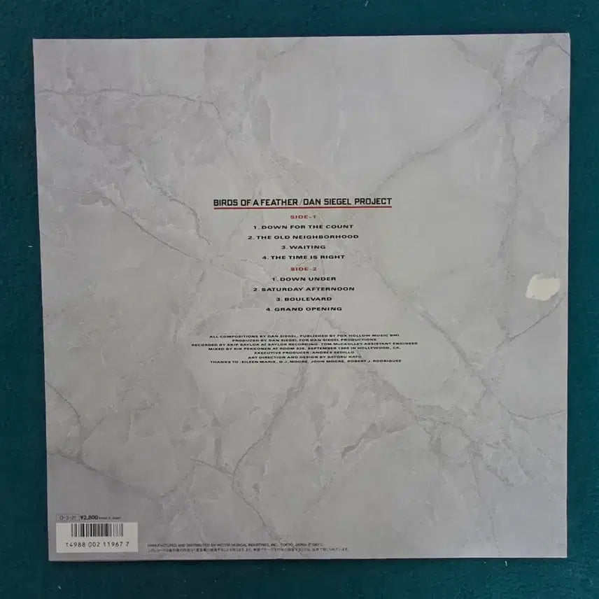 [BUNJANG] Dan Siegel Project Birds of a Feather LP Vinyl Record / Dan Siegel Project의 Birds of a Feather LP 앨범