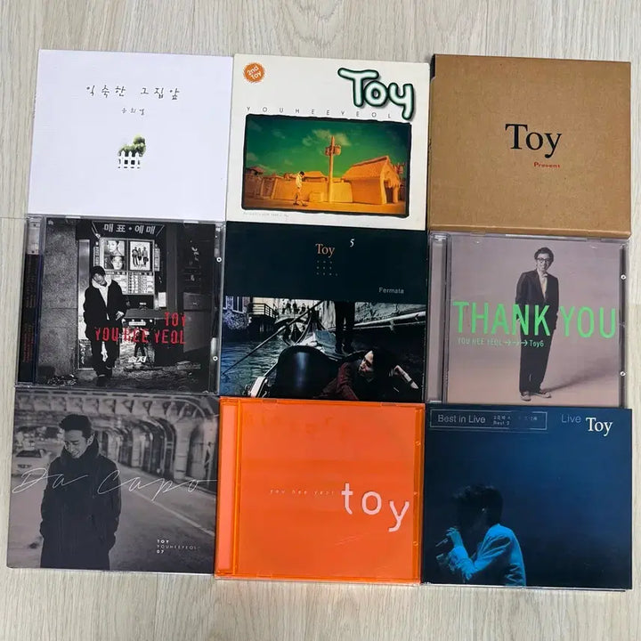 [BUNJANG] Toy &amp; Yoo Hee-yeol CD Collection / 토이 (Toy) &amp; 유희열 시디 모음 -무료배송-