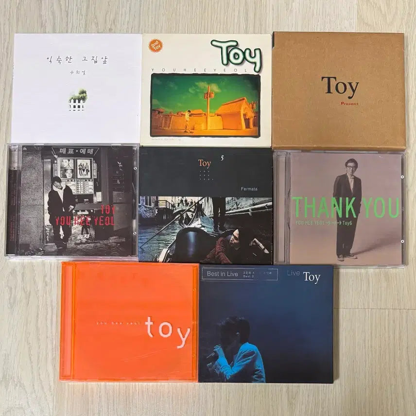 [BUNJANG] Toy &amp; Yoo Hee-yeol CD Collection / 토이 (Toy) &amp; 유희열 시디 모음 -무료배송-