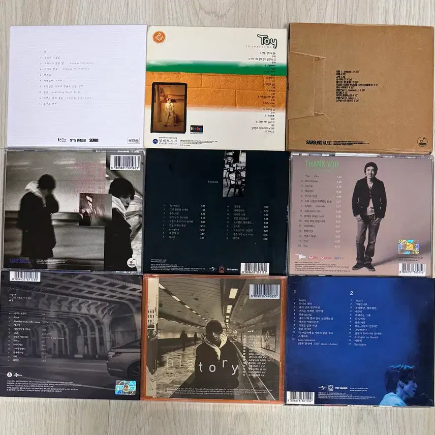 [BUNJANG] Toy &amp; Yoo Hee-yeol CD Collection / 토이 (Toy) &amp; 유희열 시디 모음 -무료배송-