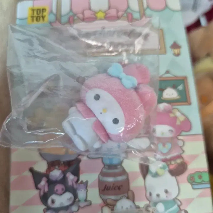 [BUNJANG] Sanrio My Melody Fluffy Gacha / 산리오 마이멜로디 플로키 가챠