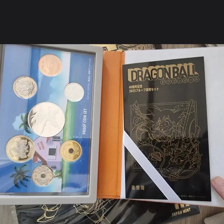 [BUNJANG] Dragon Ball 40th Anniversary Coin Set / 드래곤볼 민트 세트