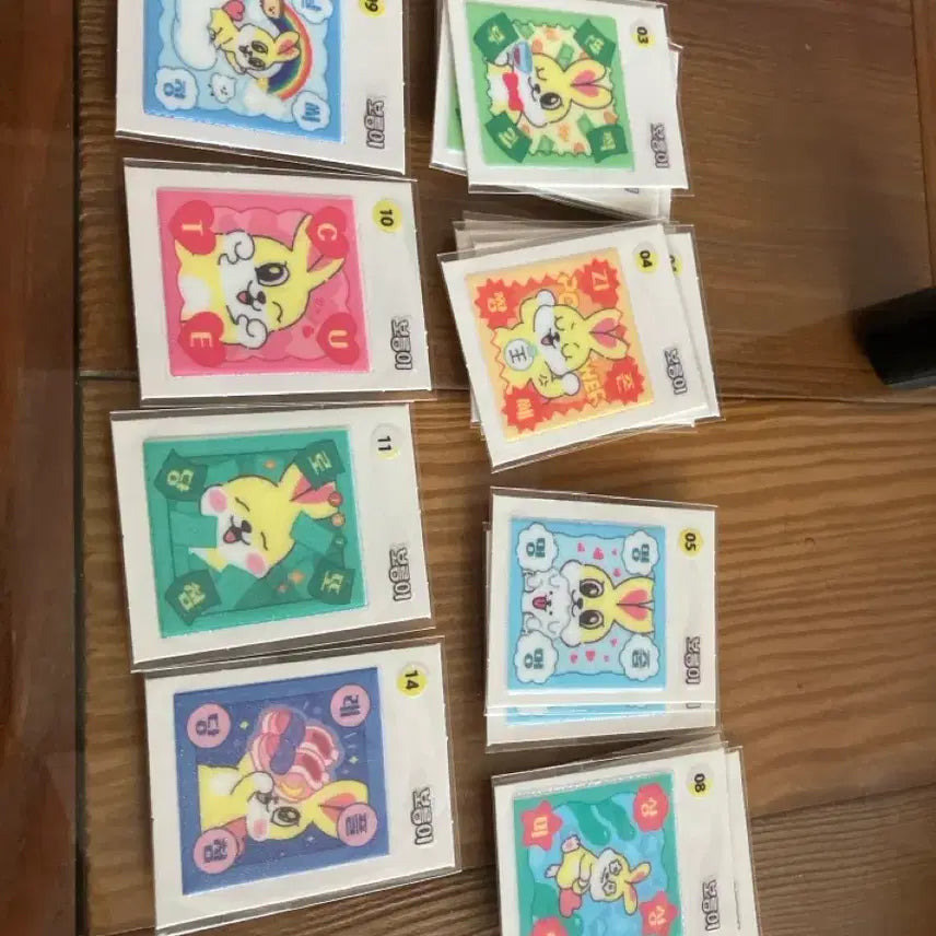 [BUNJANG] Bo-reumi, Notted, Pixelry, Oshi no Ko, Cookie Run Sticker Set / 보름이,노티드,픽셀리,최애의 아이,쿠키런 띠부씰