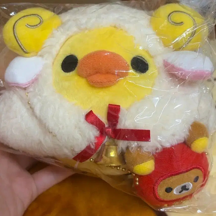 [BUNJANG] Rilakkuma Yellow Bird Sheep Version Plush (Sealed) / 2015년 양의 해 키이로이토리 인형(미개봉 새상품)