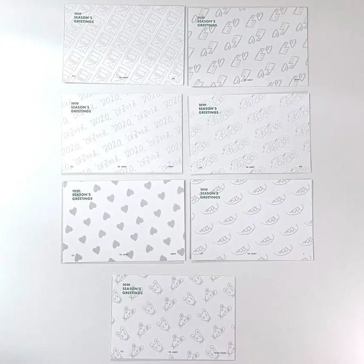 [BUNJANG] BTS Photocard Set - Jungkook, Suga, RM, Jimin, V, J-Hope, Jin / BTS 방탄소년단 엽서 + 응원 메세지 필름 정국 윤기 남준 지민 태형 호석 석진