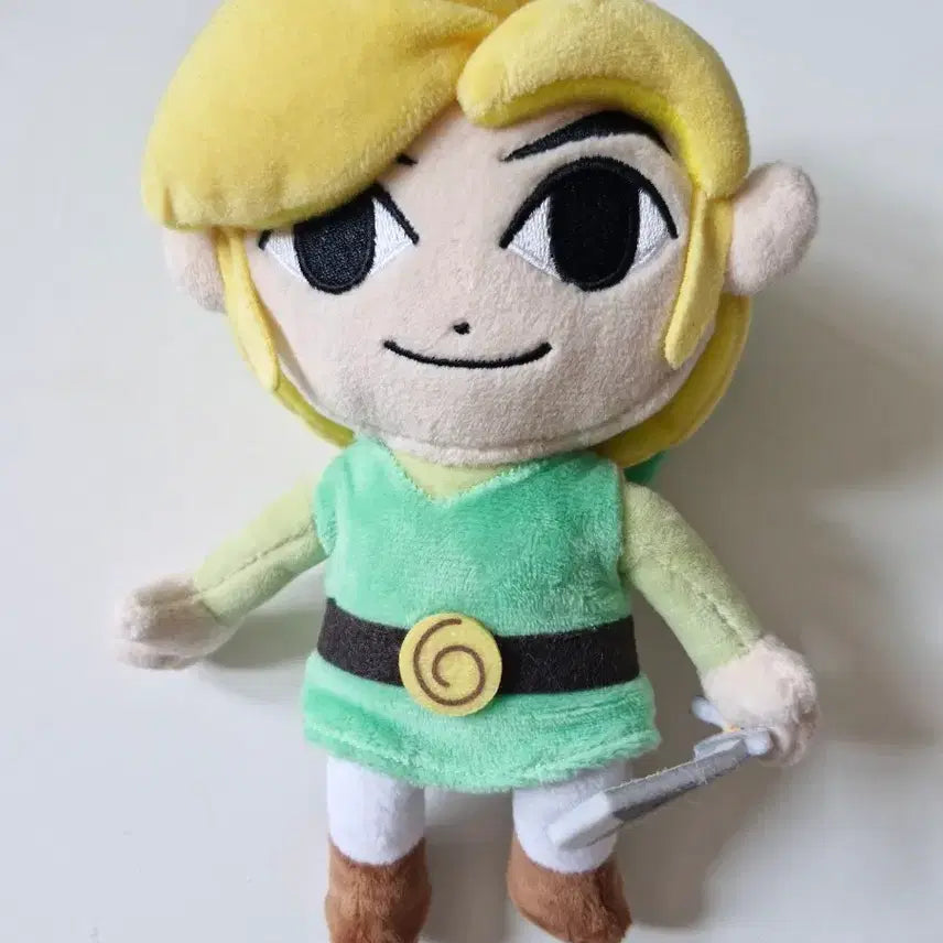 [BUNJANG] The Legend of Zelda Link Official Plush + Keychain / 젤다의 전설 링크 공식 인형+키링