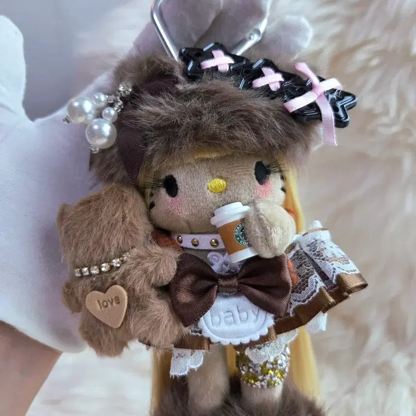 [BUNJANG] Hello Kitty Custom Long-Legged Plush Doll / 헬로키티 커스텀 롱다리키티 인형