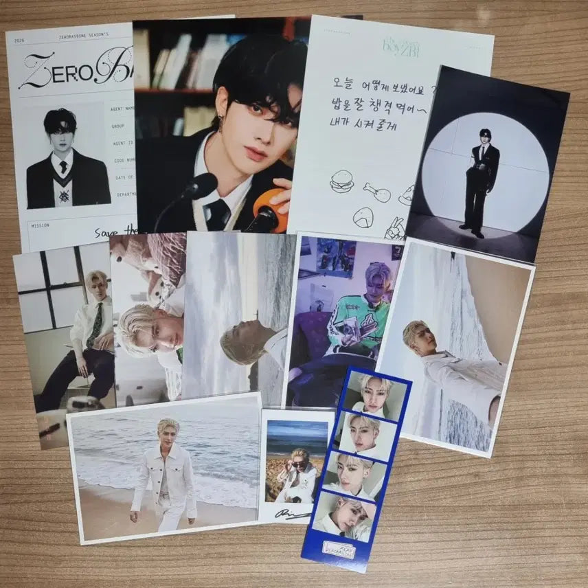 [BUNJANG] ENHYPEN Riki Bundle Set Photocard / 앤더블 리키 포카 일괄