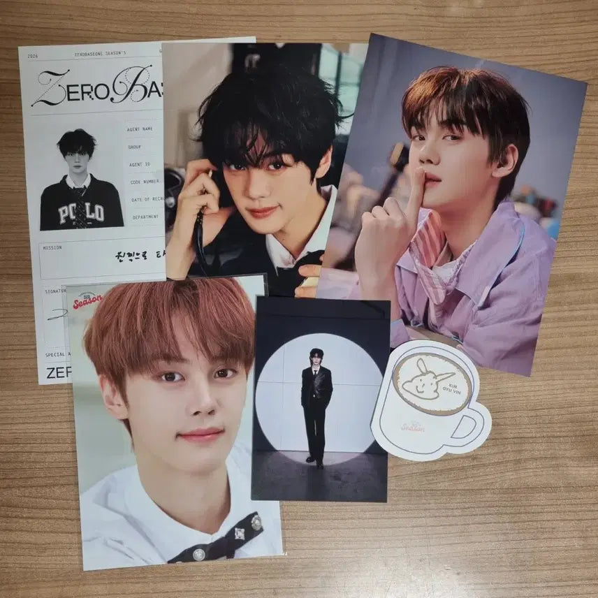 [BUNJANG] BoyNextDoor Kim Gyuvin Bundle Set Photocard / 앤더블 김규빈 포카 일괄