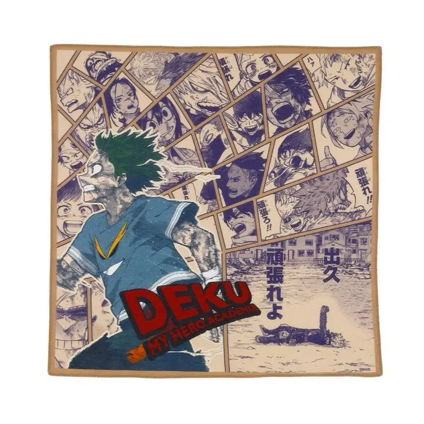 [BUNJANG] My Hero Academia Ganbare Deku Handkerchief / 나의 히어로 아카데미아 간바레 데쿠 손수건