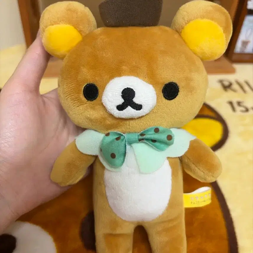 [BUNJANG] Rilakkuma Mint Chocolate Plush Doll (No Tag) / 2019년 민초 리락쿠마 인형 (택x)