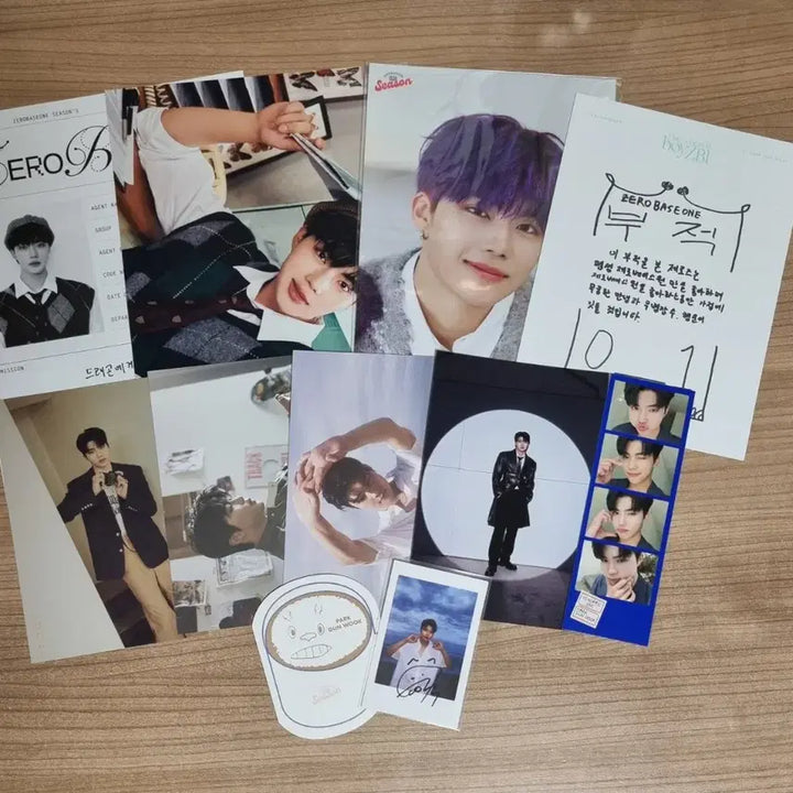 [BUNJANG] ZB1 Park Gunwook Photocard Bundle Set / 제로베이스원 박건욱 포카 일괄