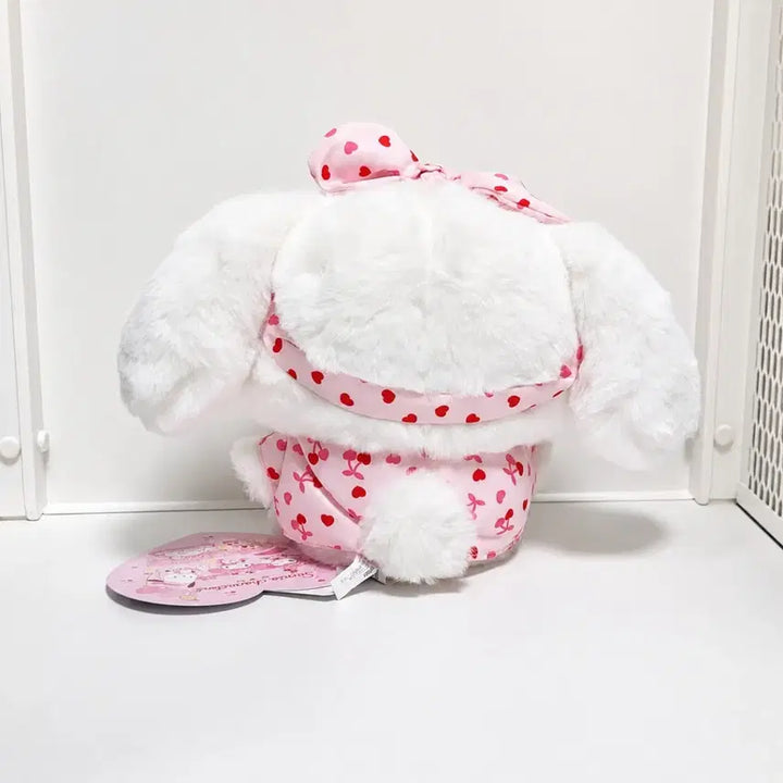 [BUNJANG] Sanrio Cinnamoroll Hokans Series Plush Doll - M Size Cherry Pajamas / 일본정품)산리오 시나모롤 호캉스 시리즈 인형_M사이즈 귀여운 체리파자마 시나몬롤 인테리어 누이 소품 선물