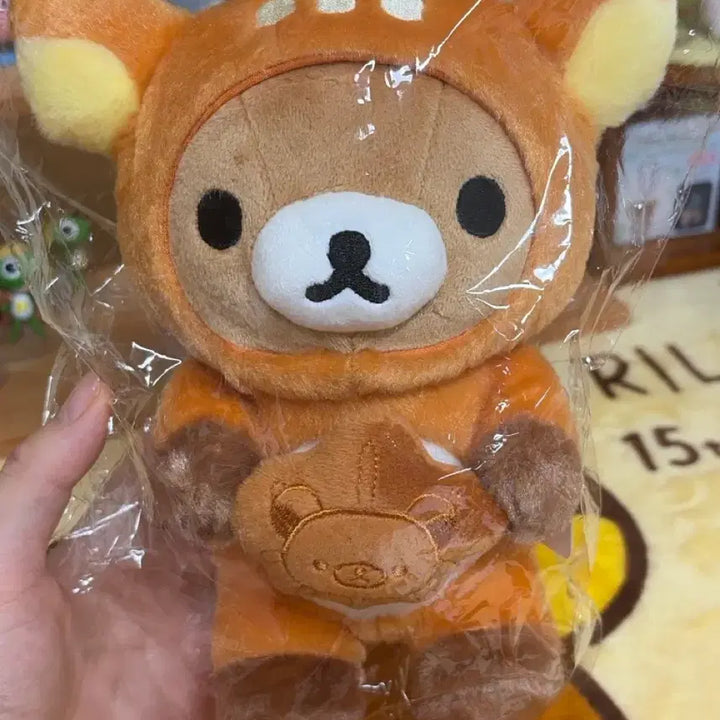 [BUNJANG] Miyajima Deer Rilakkuma Plush Toy (Sealed) / 2020년 미야지마 사슴 리락쿠마 인형 (미개봉 새상품)