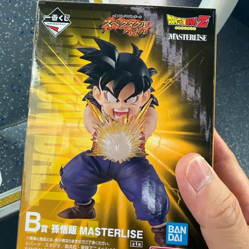 [BUNJANG] Ichiban Kuji Dragon Ball Spectacle Son Gohan Figure &amp; Plate Set / 제일복권 드래곤볼 스펙타클 B상 손오반+G상 3개 일괄