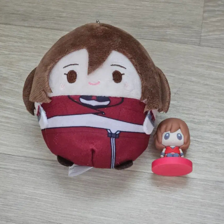 [BUNJANG] Meiko Fuwacoring &amp; Backend Shop Rubber Figure Set / 보컬로이드 메이코 후와코로링 + 백엔샵 러버 피규어