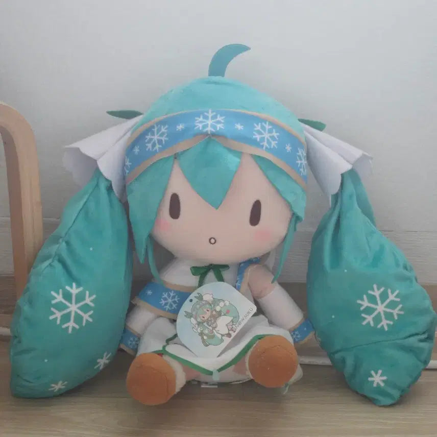 [BUNJANG] Sega Hatsune Miku Yukimiku 2015 Plush Doll / 세가 유키미쿠 2015 누이구루미 인형 하츠네 미쿠