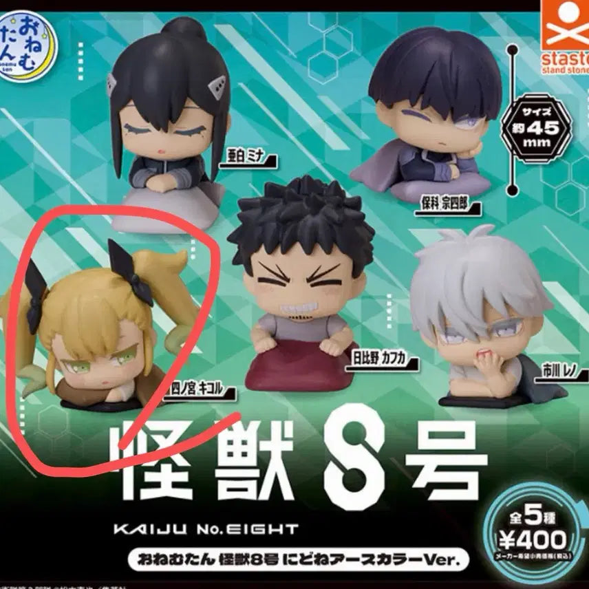 [BUNJANG] Kaiju No. 8 Onemutan Gacha Shinomiya Kikoru Figure / 괴수 8호 오네무탄 가챠 시노미야 키코루