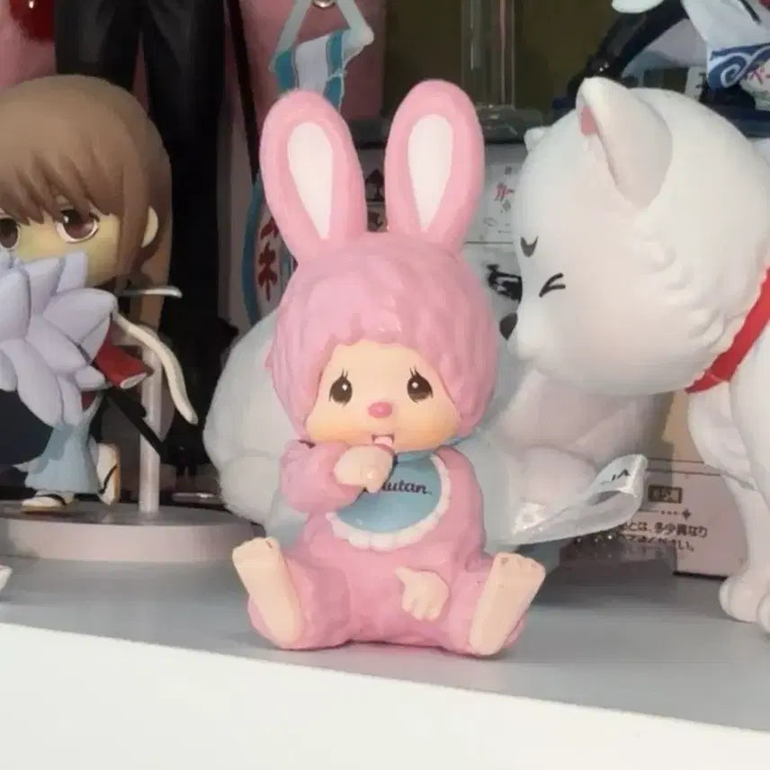 [BUNJANG] Monchhichi Chimutan Mascot Keychain Gacha Figure / 몬치치 치무탄 마스코트 키링 가챠 피규어