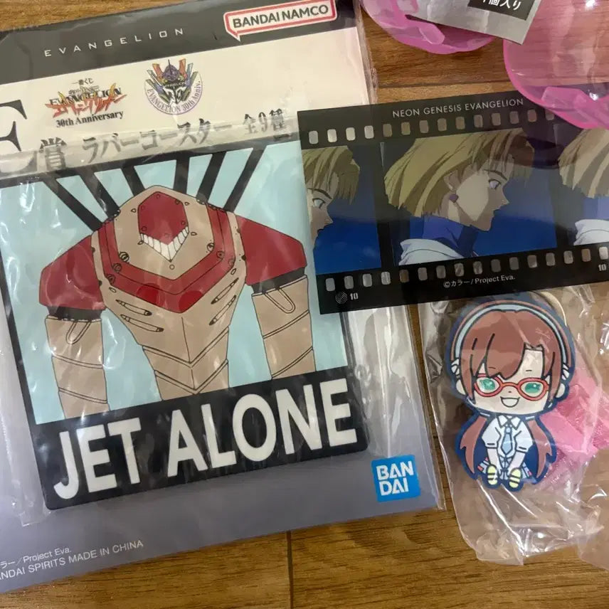 [BUNJANG] Evangelion Lottery Unit-02 Mari Makinami Illustrious &amp; Ritsuko Akagi Merchandise Set / 에반게리온 쿠지 2호기 마리 리츠코