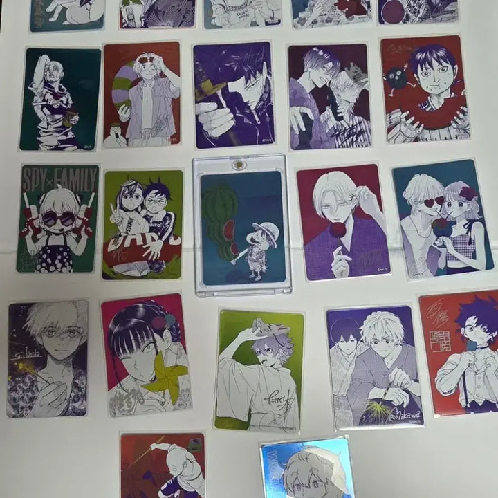 [BUNJANG] Natsukomi 2026 Metakira Card Set (22 Types) / 루피 수박 카드 나츠코미 2026 메타키라 카드 22종 풀셋 원피스