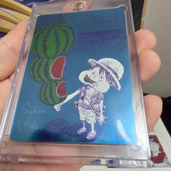 [BUNJANG] Natsukomi 2026 Metakira Card Set (22 Types) / 루피 수박 카드 나츠코미 2026 메타키라 카드 22종 풀셋 원피스