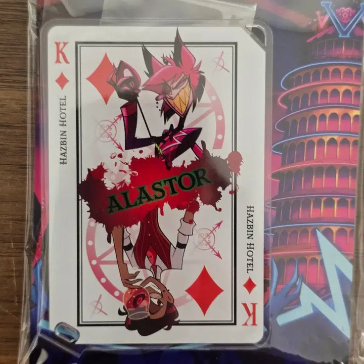 [BUNJANG] VivziePop Hazbin Hotel Alastor Trump Design Acrylic Stand / 해즈빈 호텔 알래스터 트럼프 디자인 아크릴 스탠드