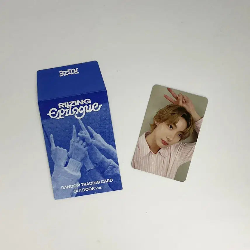 [BUNJANG] RIIZE Anton On The Street Photocard Outdoor_1 / 라이즈 앤톤 온더싱스트리트 포토카드 아웃도어_1