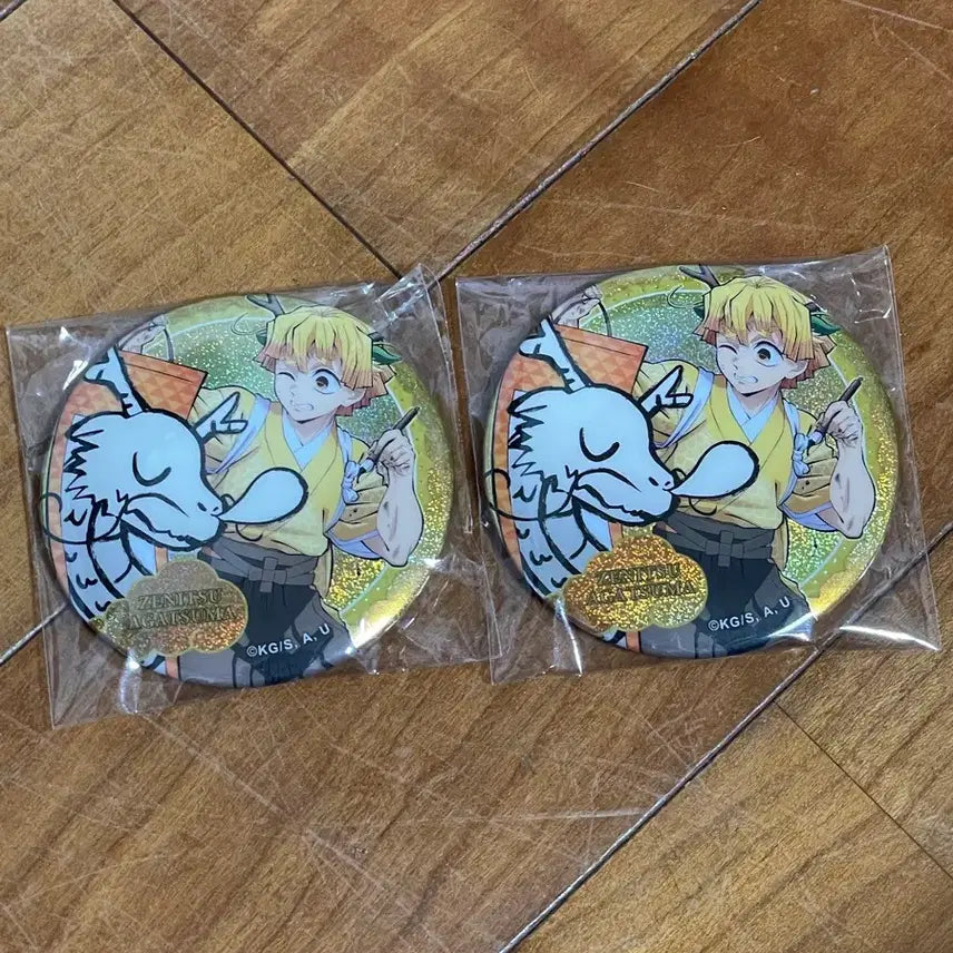 [BUNJANG] Demon Slayer Zenitsu Dragon Year Badge / 귀멸의칼날 젠이츠 용의해 뱃지