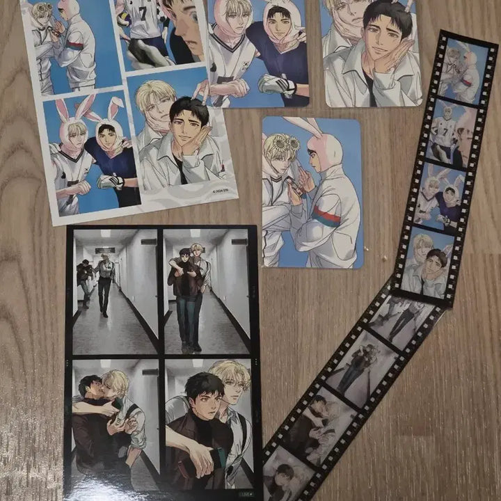 [BUNJANG] Team Rezin Backlight Four-Cut Photocard Set / 팀레진 백라이트 네컷 포카 등