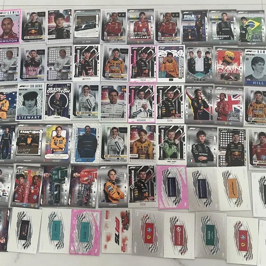 [BUNJANG] 2025 Topps F1 Turbo Attax Card Set / 2025 Topps F1 Turbo Attax 카드 240종!