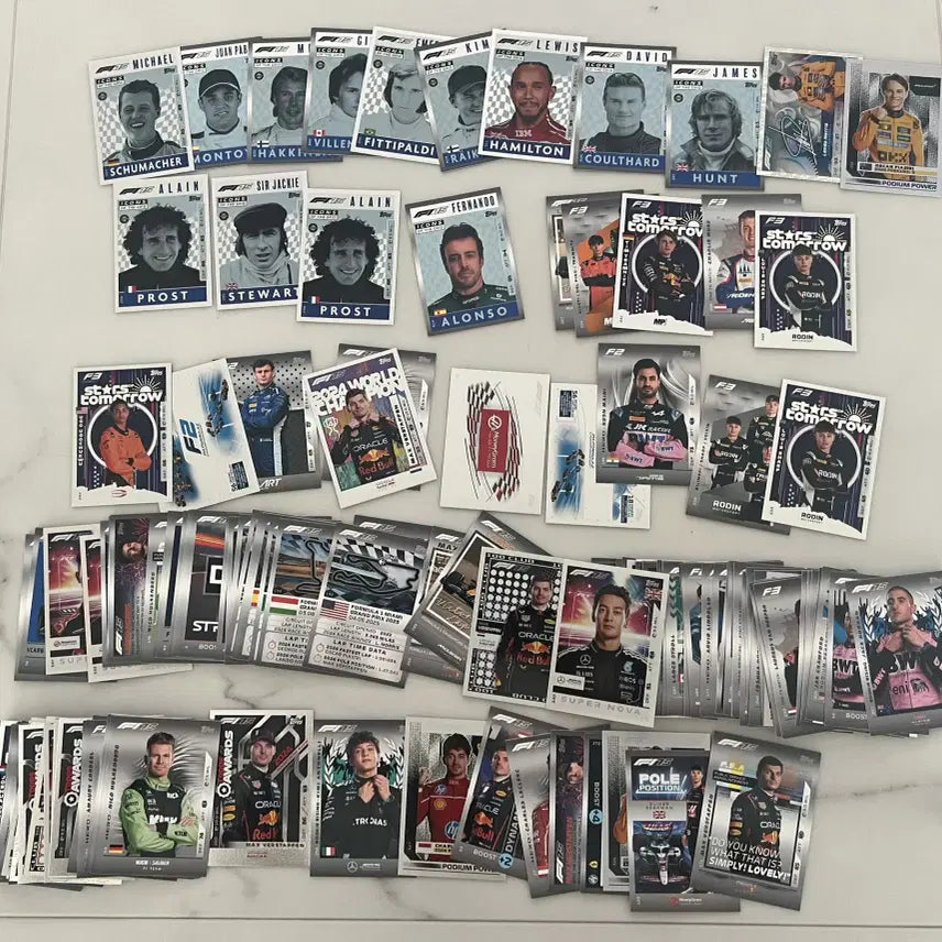 [BUNJANG] 2025 Topps F1 Turbo Attax Card Set / 2025 Topps F1 Turbo Attax 카드 240종!