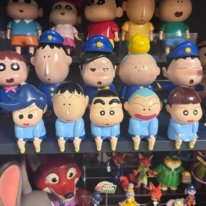 [BUNJANG] Crayon Shin-chan Ddengip Boy Scout Kindergarten Uniform 3D Figure / 짱구 떡잎방범대 유치원복 3D피규어