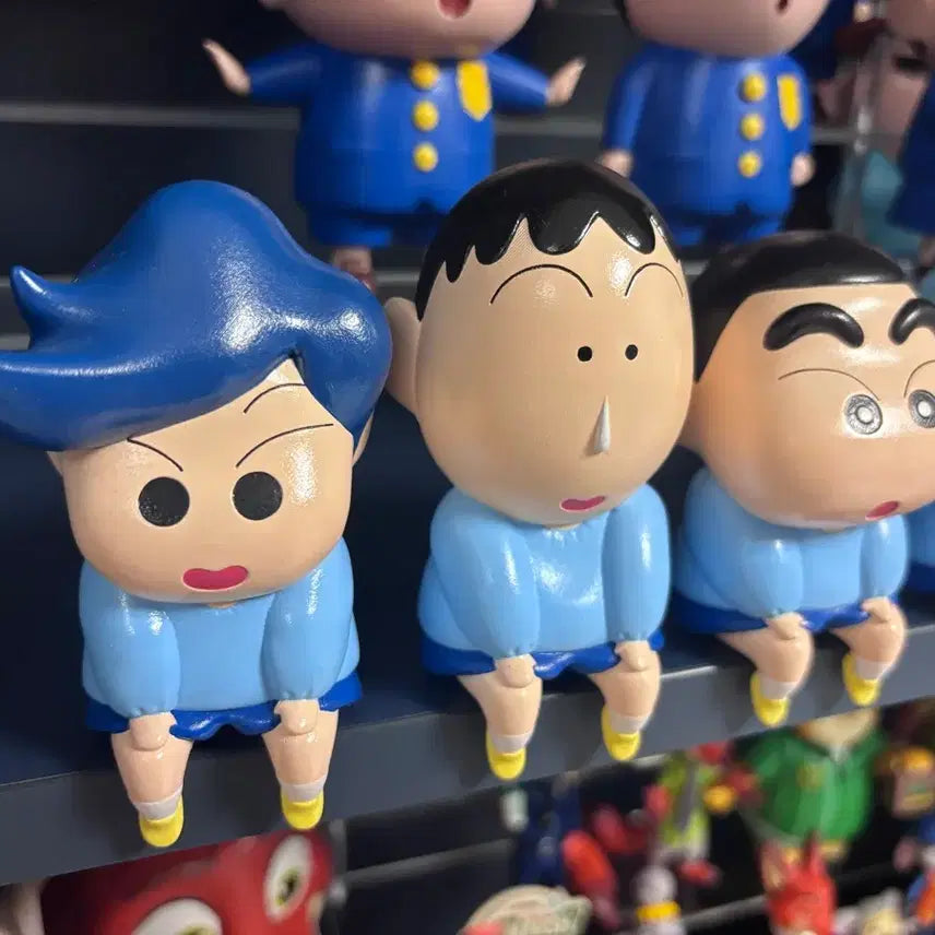 [BUNJANG] Crayon Shin-chan Ddengip Boy Scout Kindergarten Uniform 3D Figure / 짱구 떡잎방범대 유치원복 3D피규어