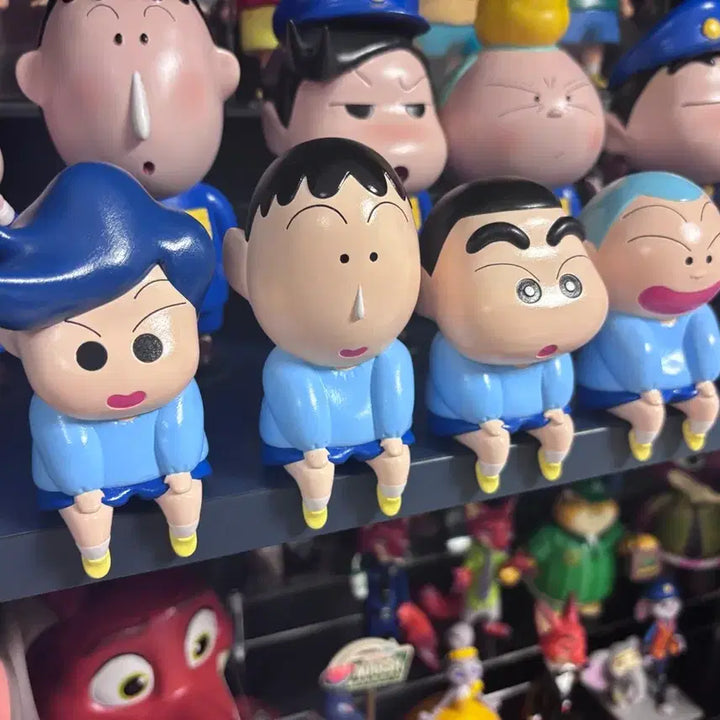 [BUNJANG] Crayon Shin-chan Ddengip Boy Scout Kindergarten Uniform 3D Figure / 짱구 떡잎방범대 유치원복 3D피규어