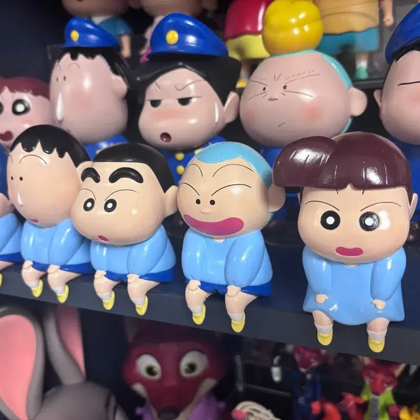 [BUNJANG] Crayon Shin-chan Ddengip Boy Scout Kindergarten Uniform 3D Figure / 짱구 떡잎방범대 유치원복 3D피규어