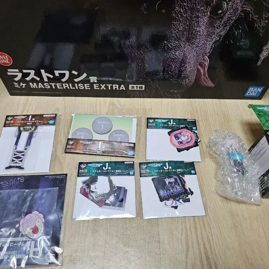 [BUNJANG] Hunter x Hunter Ichiban Kuji Last One Prize &amp; Sub-Prizes Bundle Set / 택포13.7)헌터헌터 제일복권 이치방쿠지 미케 라스트원 및 하위상 일괄 팝니다