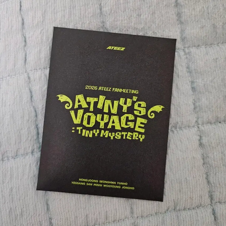 [BUNJANG] ATEEZ Fanmeeting ATINY Zone Photocard Set / 에이티즈 팬미팅 에이티니존 포토카드 세트 ateez
