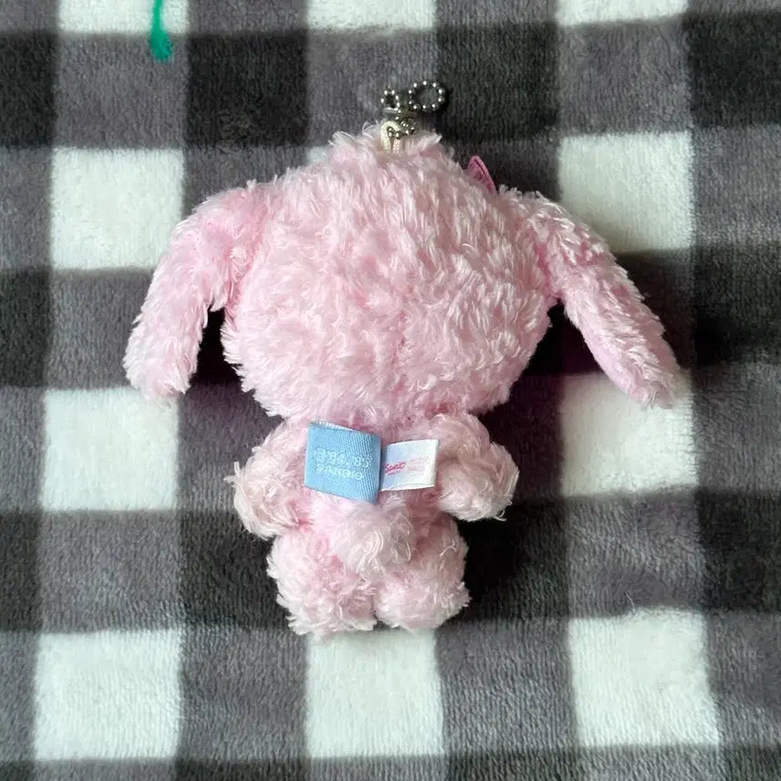 [BUNJANG] Sanrio Sugar Bunnies Momousa Mascot Keychain Plush / 산리오 슈가바니즈 모모우사 마스코트 키링 블루택 인형