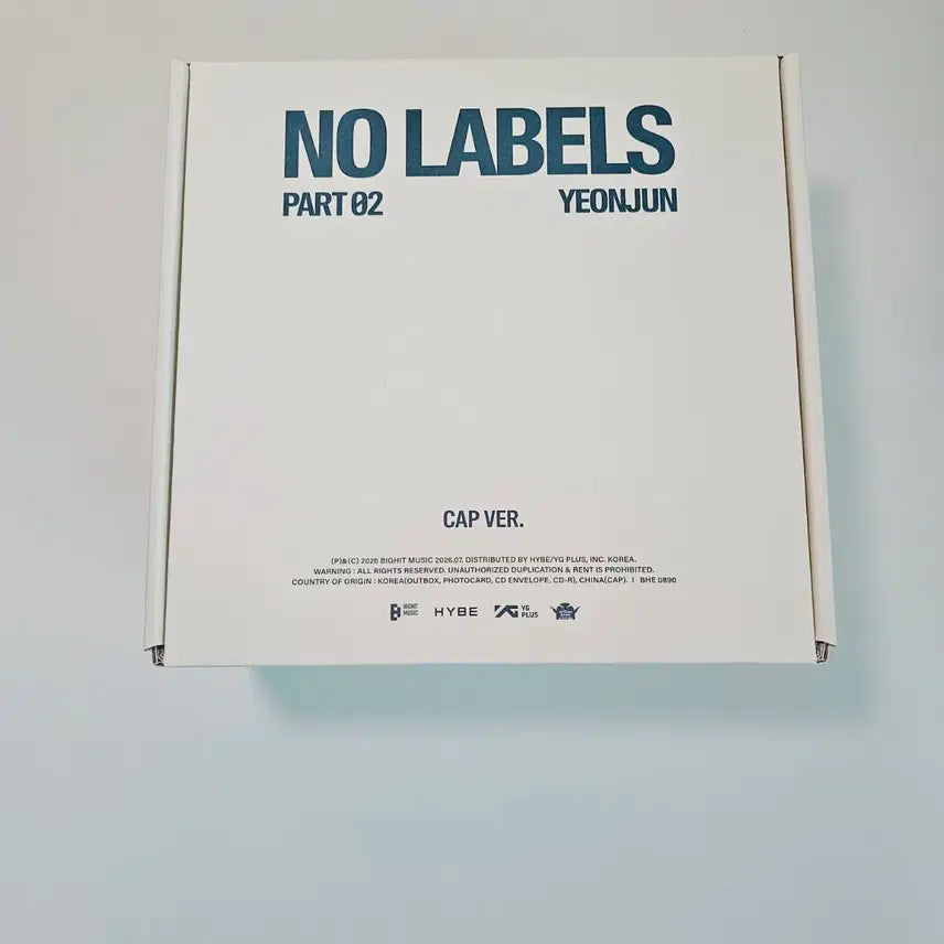 [BUNJANG] TXT Yeonjun No Labels Part 02 Cap / 연준 no labels part 02 cap 모자 (포카제외)