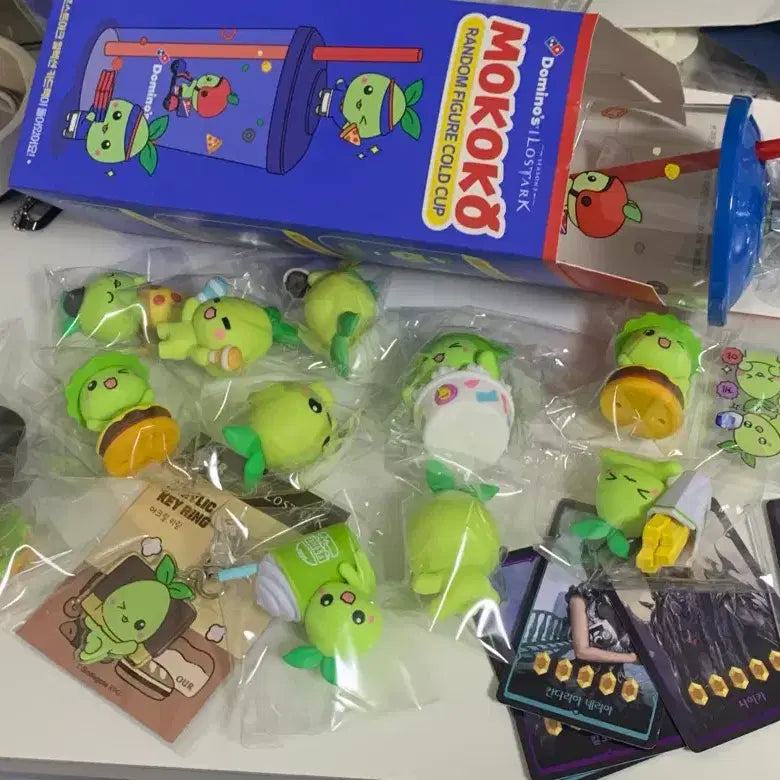 [BUNJANG] Lost Ark Mokoko Figure, Keychain, Cold Cup, Card Bundle Set / 로스트아크 모코코 피규어 키링 콜드컵 카드 일괄