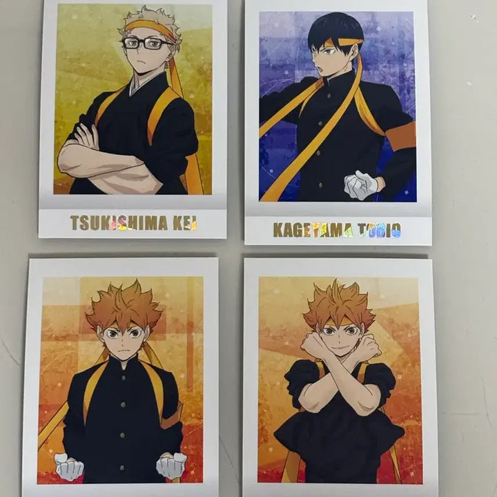 [BUNJANG] Haikyuu!! Karasuno Team "Pasha" Cards Bundle Set / 하이큐 파샤 카라스노 일괄 판매