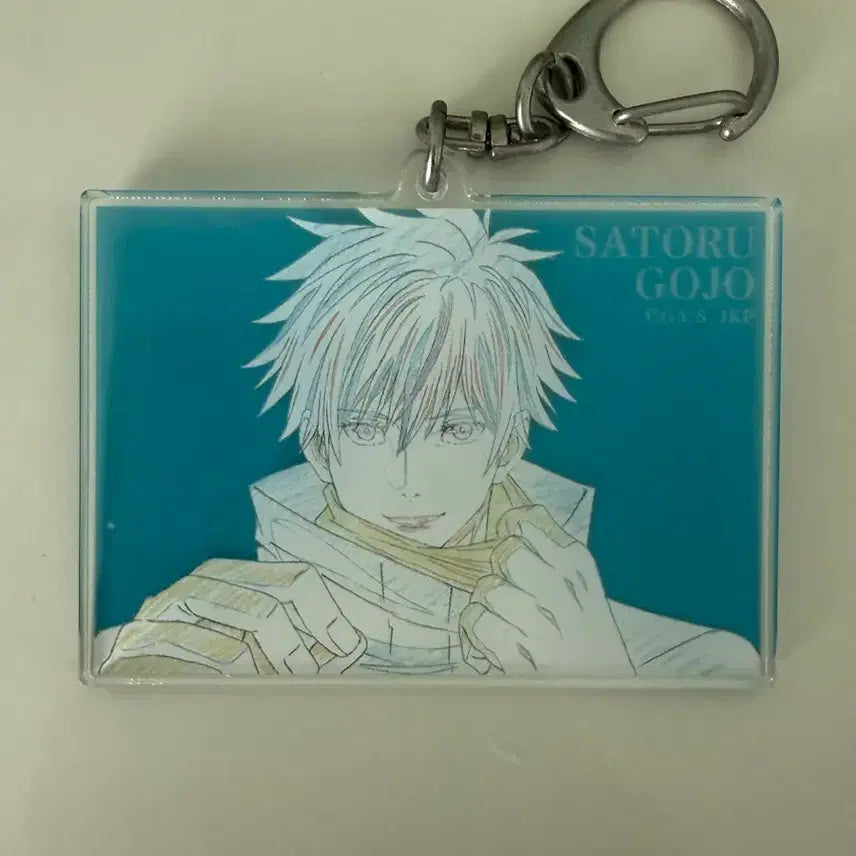 [BUNJANG] Jujutsu Kaisen Satoru Gojo MAPPA Original Art Acrylic Keychain / 주술회전 고죠 사토루 mappa 원화 아크릴 키링