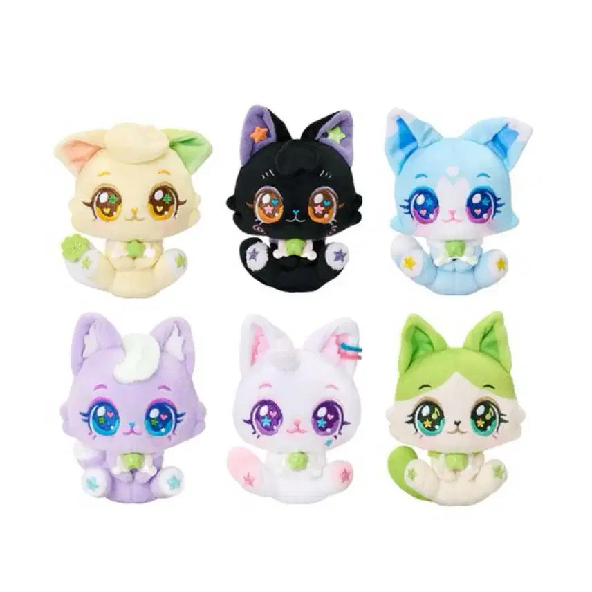 [BUNJANG] NCT WISH Wish Cat Doll Keychain Set (Sealed, 6 Types, Holobox) / (미개봉 6종 홀박스) 엔시티위시 위시캣인형키링 세트
