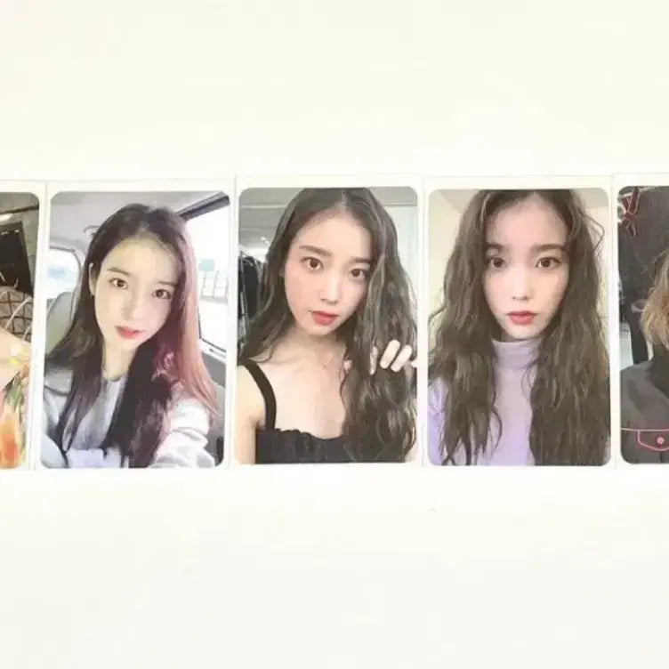 [BUNJANG] IU UAENA 4th Gen Photocard 5-Piece Full Set / 아이유  유애나4기 포토카드 5종 풀세트