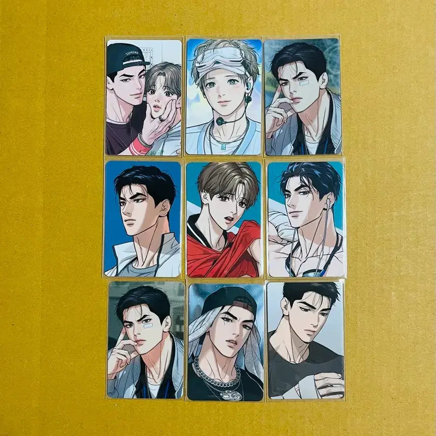 [BUNJANG] Jinx Resin Sparkles Sig Photocard 9-Set Bundle / 징크스 레진 스파클즈 시그 등 포토카드 9종