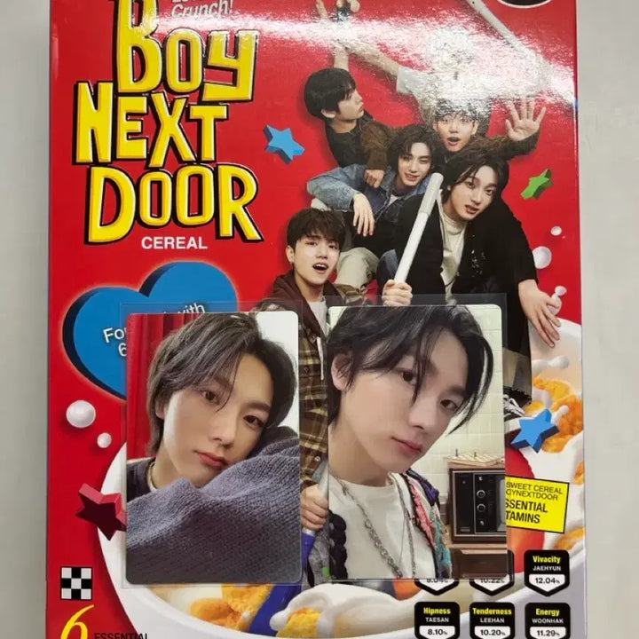 [BUNJANG] BOYNEXTDOOR Who? Album Seongho Photocard Bundle Set / 보넥도 who 크런치 앨범 성호 포카 일괄